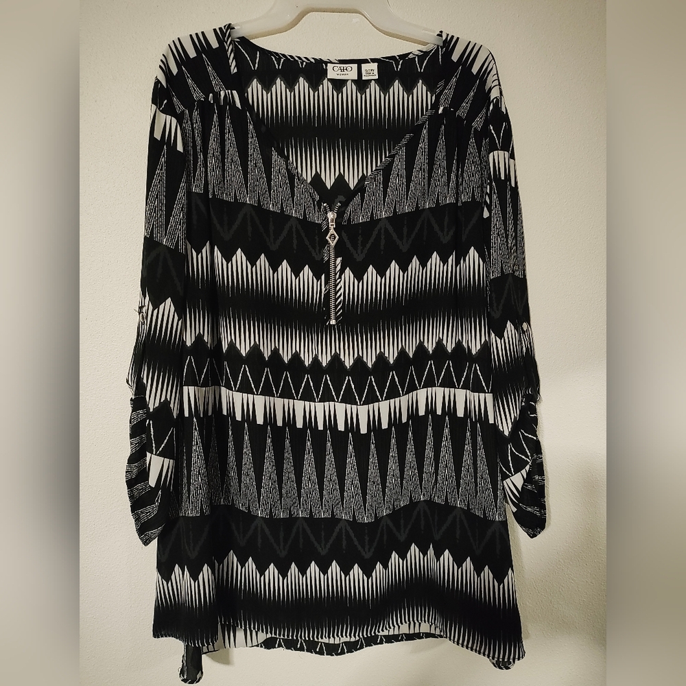 Cato Zip Up Blouse 18/20W